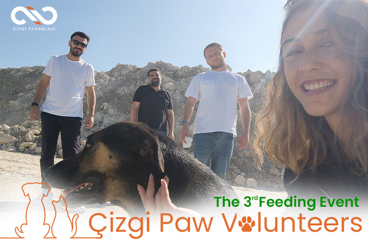 Third Feeding Event for Stray Animals with Çizgi Paw Volunteers